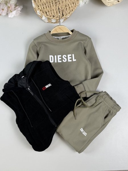 طقم ولادي شتوي 3 قطع DIESEL 2-16